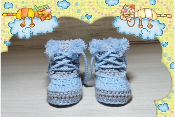Babyfinkli-Snow-Boots-Merinowolle-Hellblau-hellgrau--0-3-Monate-0