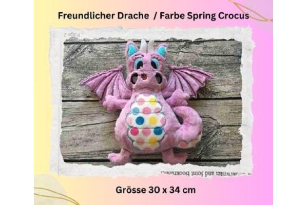 Freundlicher Drache-Spring-Crocus